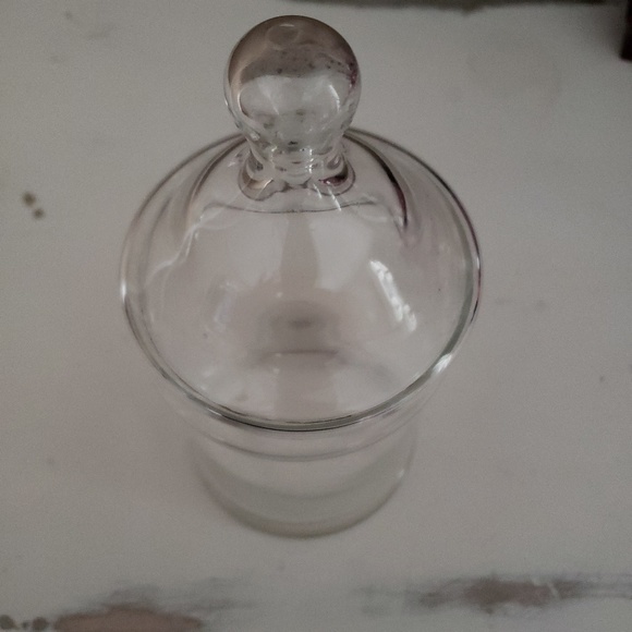 Kitchen Glass Candy Jar With Domed Lid Poshmark